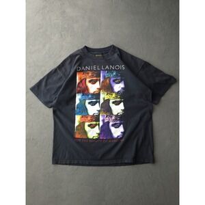 Vintage 90s Daniel Lanois For The Beauty Of Wynona Brockum Band T-shirt XL